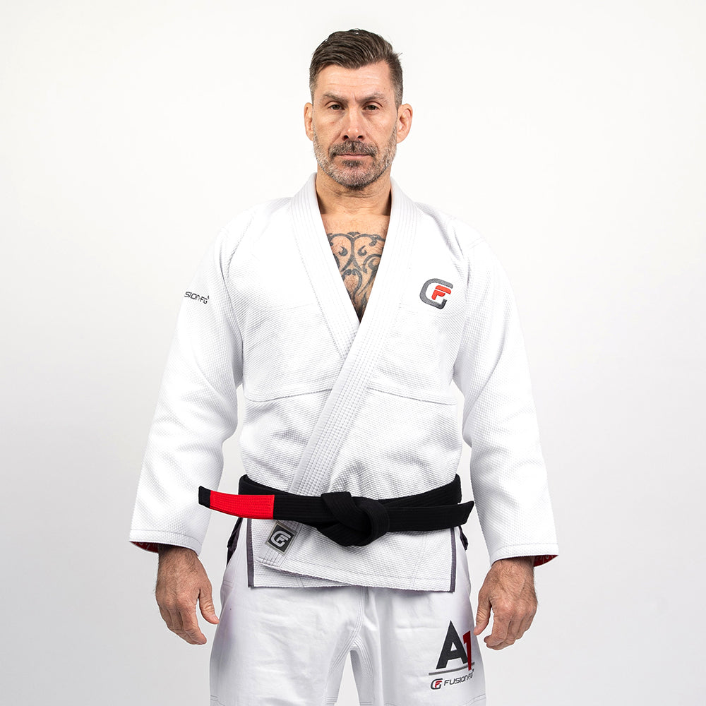 Fusion Fight Gear The Benchmark BJJ Gi Adult- White