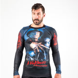 A Nightmare on Elm Street Compression Rash Guard front