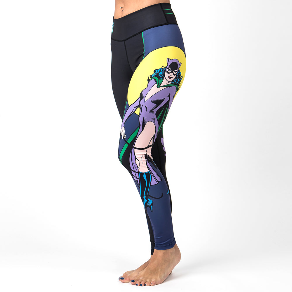 Fusion Fight Gear Catwoman Silver Age Women's Leggings Spats