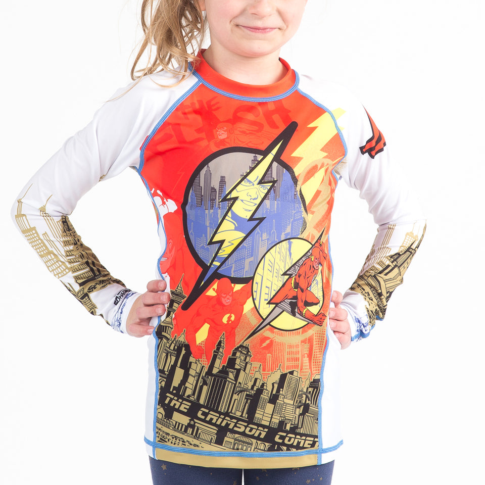 Flash Superhero Compression Shirt For Running Long Sleeve  Compression  shirt, Flash superhero, Long sleeve tshirt men