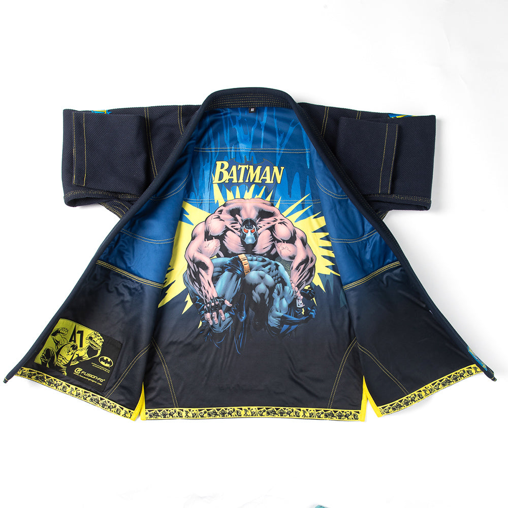 Fusion Fight Gear Limited edition Batman Breaking The Bat BJJ Adult Na