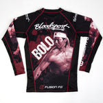 Fusion Fight Gear Bloodsport Bolo BJJ Rash Guard Compression Shirt