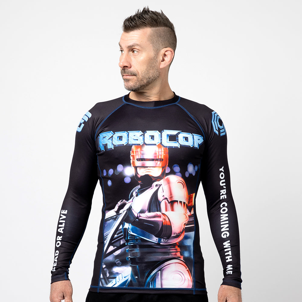 Fusion Gear Robocop BJJ Rash compression shirt