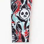 Kung Fu Panda Dragon Warrior Rash guard White longsleeve sleeve detail 3