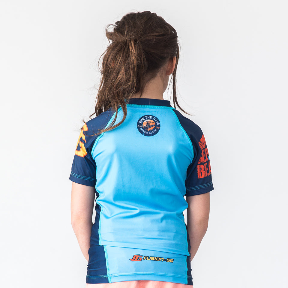MaaMgic Maillot De Bain à Manches Courtes UPF 50+ Pour Enfants Et Garcons Protection Uv Bleu Marine Vert MaaMgic Maillot De Bain à Manches Courtes UPF 50+ Pour Enfants Et Garcons Protection Uv Bleu Marine Vert