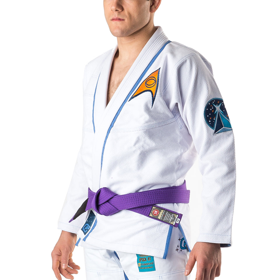 Fusion Fight Gear Star Trek Mr Spock BJJ Gi- White (RETIRED)