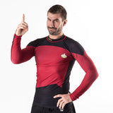 Star Trek TNG Uniform rashguard red make it so