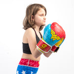 Fusion Fight Gear Wonder Woman kids boxing gloves right side
