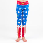 Wonder Woman kids leggings spats front