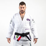 Fusion Fight Gear Batman Return of the Joker BJJ Gi White (Issue #22) Pre-sale shipping March 2025