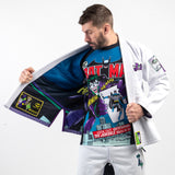 Fusion Fight Gear Batman Return of the Joker BJJ Gi White (Issue #22) Pre-sale shipping March 2025