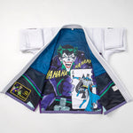 Fusion Fight Gear Batman Return of the Joker BJJ Gi White (Issue #22) Pre-sale shipping March 2025