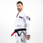 Fusion Fight Gear Batman Return of the Joker BJJ Gi White (Issue #22) Pre-sale shipping March 2025