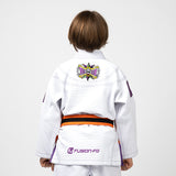 Fusion Fight Gear Batman Return of The Joker BJJ Kids White Gi (Issue #22)