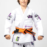 Fusion Fight Gear Batman Return of The Joker BJJ Kids White Gi (Issue #22)