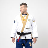 Fusion Fight Gear Dragon Ball Z Vegeta Limited Edition BJJ Gi White Top (issue #19)