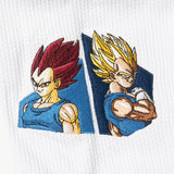 Fusion Fight Gear Dragon Ball Z Vegeta Limited Edition BJJ Gi White Top (issue #19)