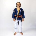 Fusion Fight Gear Dragon Ball Z Vegeta Limited Edition Kids BJJ Gi Blue Top (issue #20)