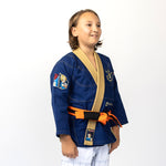 Fusion Fight Gear Dragon Ball Z Vegeta Limited Edition Kids BJJ Gi Blue Top (issue #20)