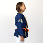 Fusion Fight Gear Dragon Ball Z Vegeta Limited Edition Kids BJJ Gi Blue Top (issue #20)