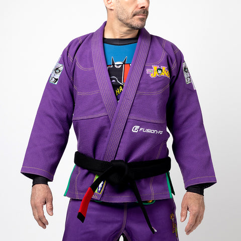 fight gear bjj Fusion Fight Gear Batman Return of the Joker BJJ Gi- Purple Variant (Issue #23) A5