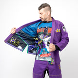 Fusion Fight Gear Batman Return of the Joker BJJ Gi- Purple Variant (Issue #23) Pre-Sale Shipping March 2025