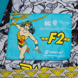 Fusion Fight Gear Wonder Woman BJJ Kids Gi White (Issue #21)