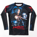 A Nightmare on Elm Street Compression Rash Guard front product