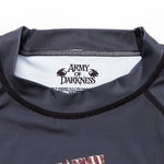 Army of Darkness Hail to the King Rashguard front collar