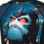 Fusion Fight Gear Batman Breaking The Bat Bane BJJ Rash Guard Compression Shirt
