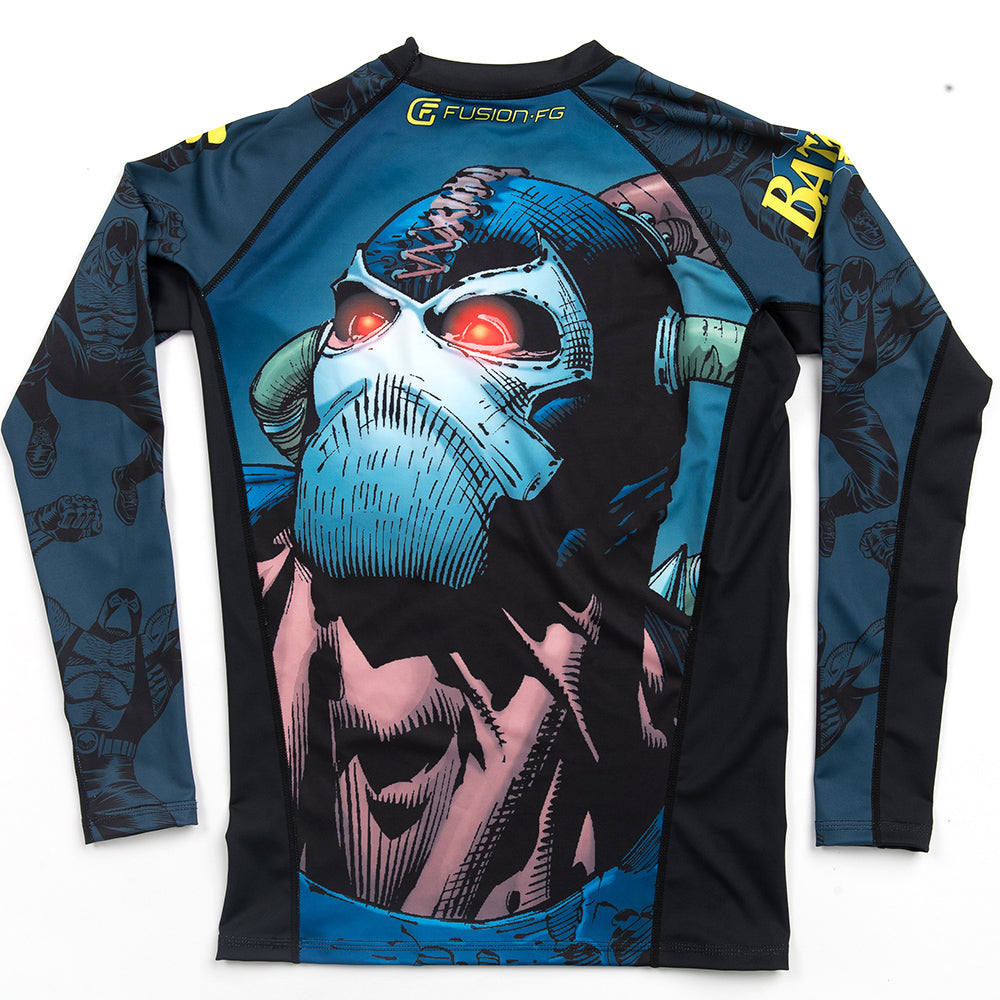 Batman Rash Fusion Fight Gear Batman Breaking The Bat Bane BJJ Rash Guard Compress