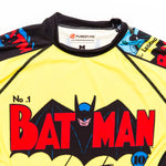 Batman No 1 comic cover rashguard front close up