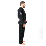 Batman The Killing Joke Adult Black BJJ Gi right side full body