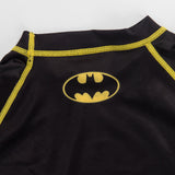 Batman black kids rashguard longsleeve back collar product