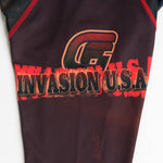Chuck Norris Invasion USA rash guard Invasion USA sleeve logo