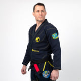 Fusion Fight Gear Limited edition Batman Breaking The Bat BJJ Adult Navy Gi (Issue # 16)