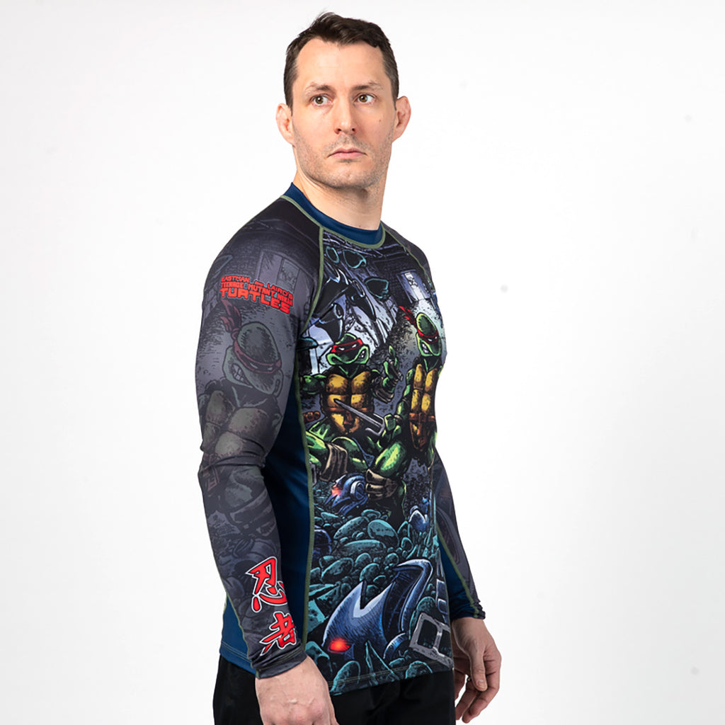Fusion Fight Gear Teenage Mutant Ninja Turtles Book Two BJJ Rash Guard