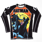 Fusion Fight Gear Batman McFarlane BJJ Rash Guard Compression Shirt