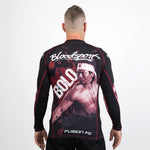 Fusion Fight Gear Bloodsport Bolo BJJ Rash Guard Compression Shirt