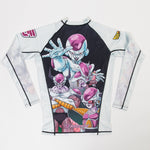 Fusion Fight Gear Dragon Ball Z Frieza BJJ Rash Guard Compression Shirt
