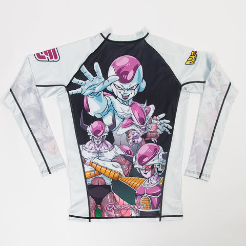 Fusion Fight Gear Dragon Ball Z Cell BJJ Rash Guard Compression Shirt