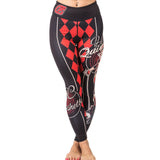 Harley Quinn Dc Bombshells Spats leggings front