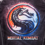 Mortal Kombat compression rash guard front logo