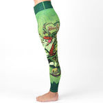 Fusion Fight Gear Poison Ivy Women's BJJ Spats leggings tights