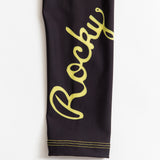 Fusion Fight Gear Rocky Italian Stallion BJJ Rash Guard- Yellow and Black (RETIRED)