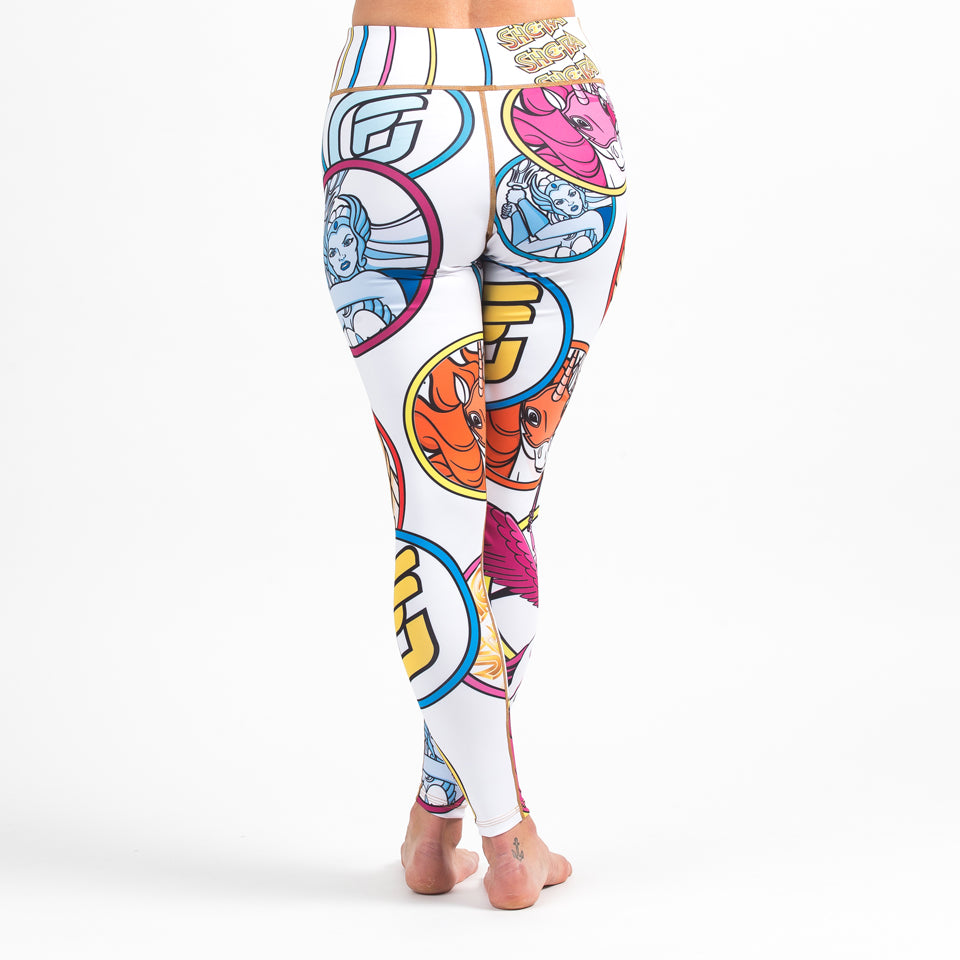 Fusion FG She-Ra Women's Leggings Spats- White (RETIRED) – Fusion