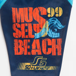 Fusion Fight Gear Sponge Bob Vintage Surf Kids BJJ Rash Guard - Short Sleeve