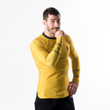 Star Trek Classic Uniform rashguard gold Kirk pose