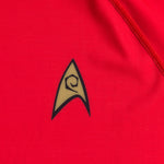 Star Trek Classic Uniform rashguard red delta shield