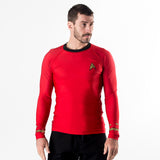 Star Trek Classic Uniform rashguard red front full body 2